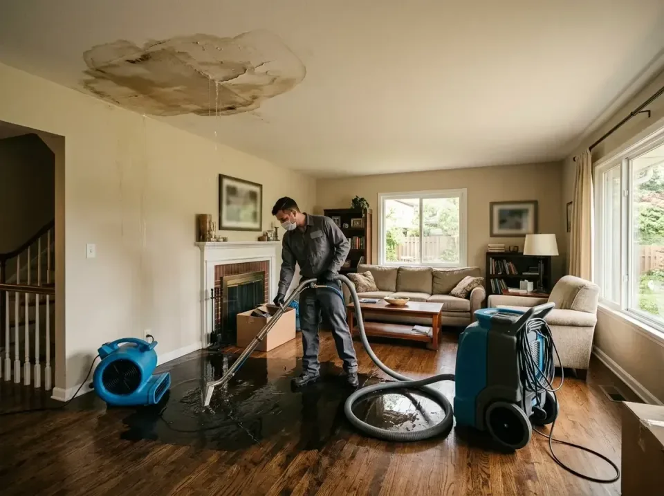 attic-pipe-burst-ceiling-drip-008 — frequently asked questions, Water Damage Restoration & Carpet Care in Potterville, MI
